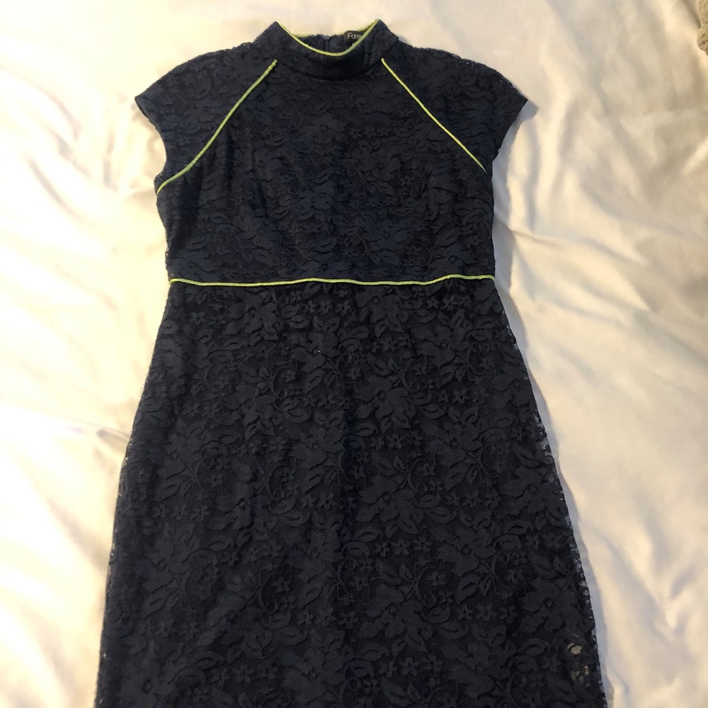 Forever 21 navy blue dress size medium
